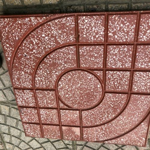 Gạch Terrazzo Lát Vỉa Hè KT 400x400mm TD-02